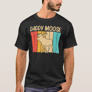 T-shirt Cool Moose Pour Hommes Garçons Moose Deer Bull Elk
