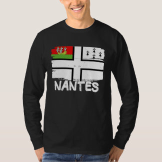 T-shirt Cool Nantes Flag