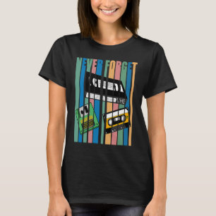 T-shirt Cool N'Oubliez Jamais T I Vidéo de la disquette de