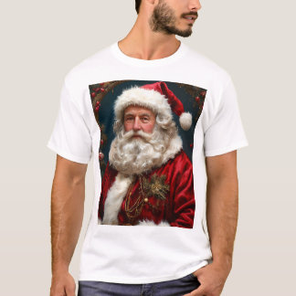 T-shirt cool nouvelle année noël santa claus