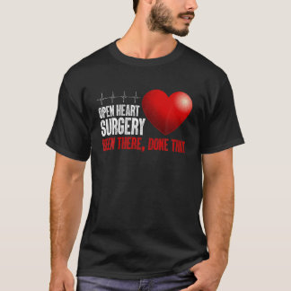 T-shirt Cool Open Heart Chirurgie Art Hommes Femmes Attaqu
