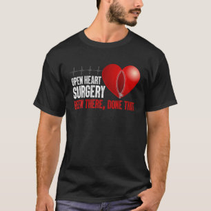 T-shirt Cool Open Heart Chirurgie Art Hommes Femmes Attaqu