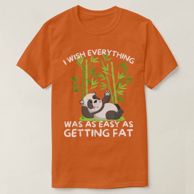 T-shirt Cool Panda Funny Panda Bear Repose Drôle Citation (Design devant)