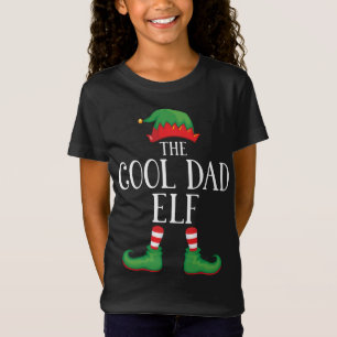 T-Shirt Cool Papa Elf Correspondant Noël drôle Famille Noë