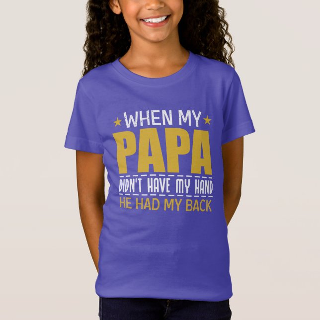 T-Shirt Cool PaPa retour de l'art de mots (Devant)