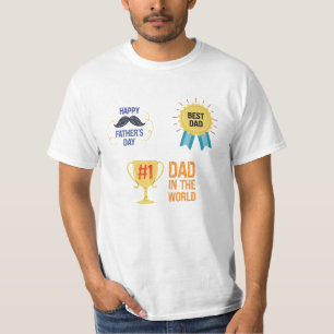 T-shirt Cool Papa Vibes Conception pour Fête des pères