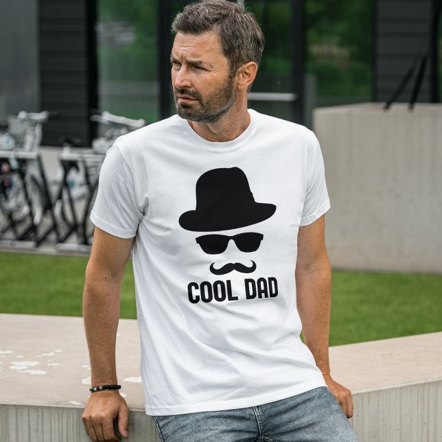 T-shirt Cool papa | vous pouvez CHANGER LA COULEUR du grap (Créateur téléchargé)