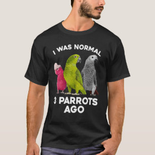 T-shirt Cool Parrot Art Pour Hommes Femmes Cockatoo Cockat