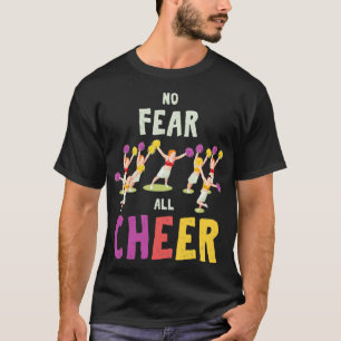 T-shirt Cool Pas de peur Tout Cheerled Coaches cadeau