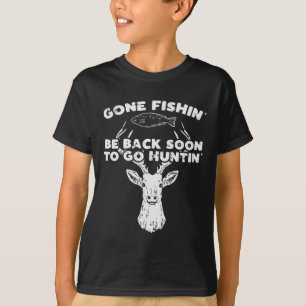 T-shirt Cool Pêche Retour Bientôt Chasse Deer Elk Hunter B