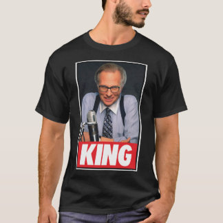 T-shirt Cool Photographic Larry King Awesome Design Not Ev