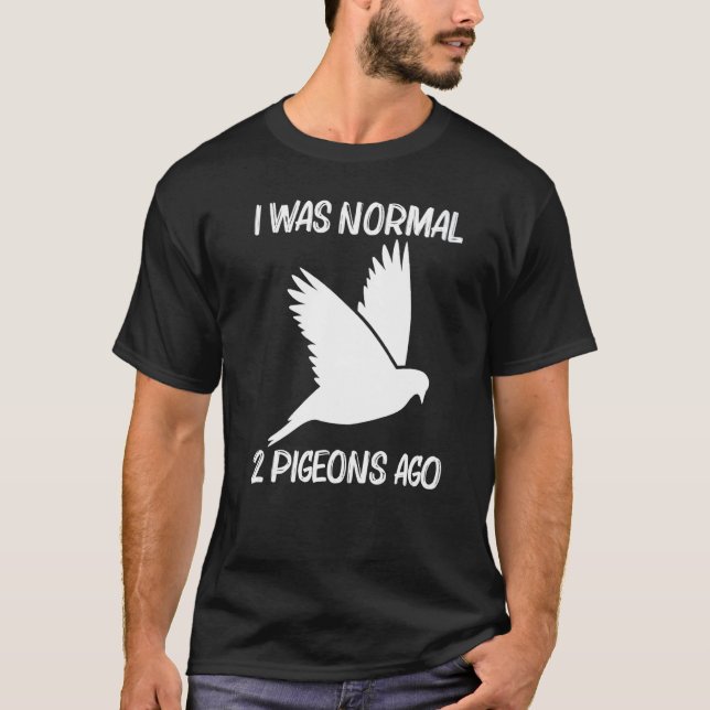 T-shirt Cool Pigeon Pour Hommes Femmes Rock Dove Oiseau An (Devant)