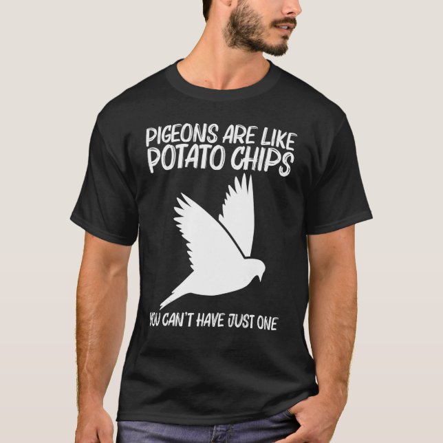 T-shirt Cool Pigeon Pour Hommes Femmes Rock Dove Oiseau An (Devant)