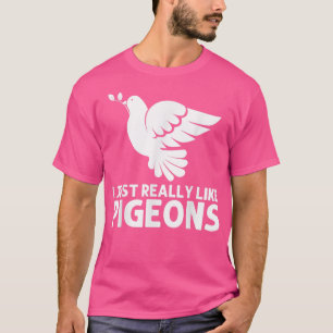 T-shirt Cool Pigeon Pour Hommes Femmes Staple Hommage Pige
