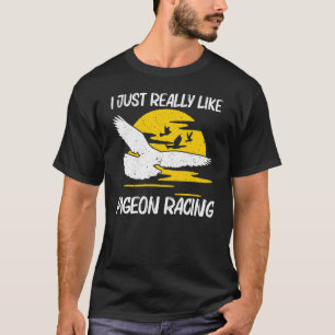 T-shirt Cool Pigeon Racing Pour Hommes Femmes Hommage Pige