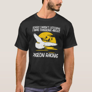 T-shirt Cool Pigeon Racing Pour Hommes Femmes Hommage Pige