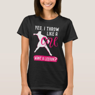 T-shirt Cool Pitchers Softball Pour Joueurs Filles