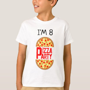 T-shirt Cool plaisir pizza fête anniversaire de enfant