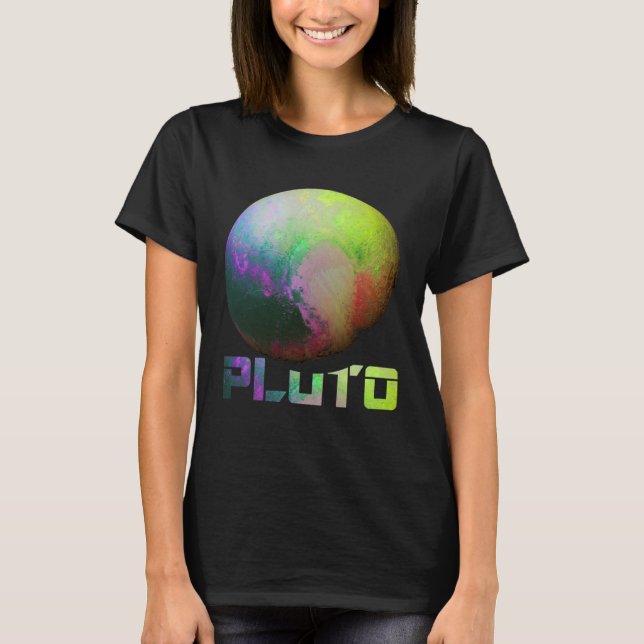 T-shirt Cool Pluto Dwarf Planet Kuiper Belt Astronomy (Devant)