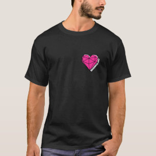 T-shirt Cool Pocket Heart Love Illustration Conception Gr