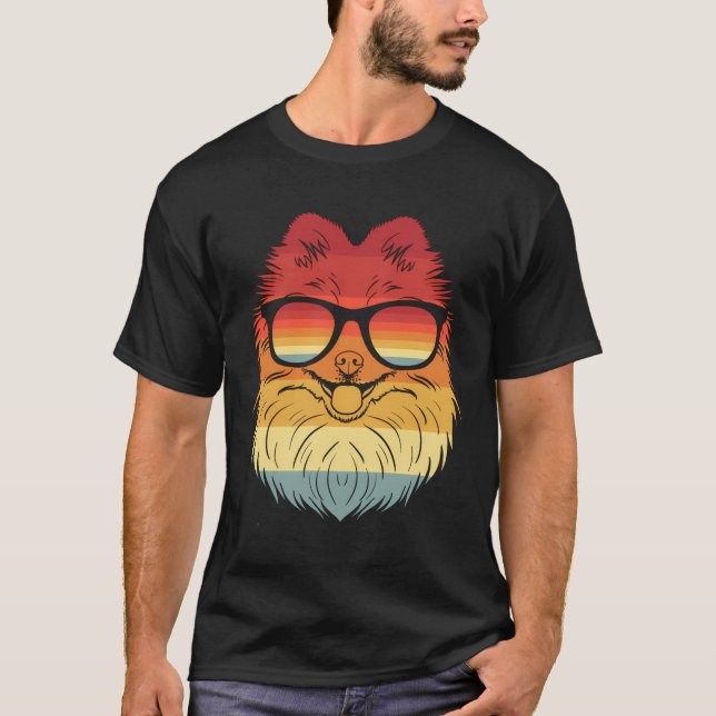 T-shirt Cool Pomeranian propriétaire Amoureux des animaux  (Devant)