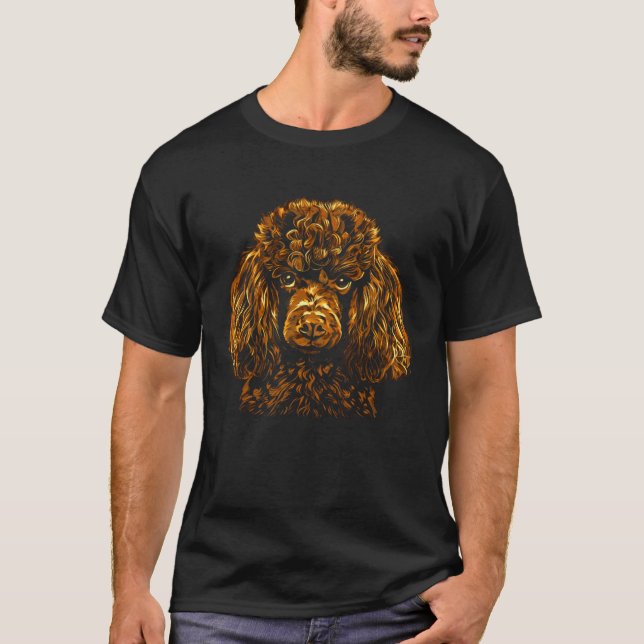 T-shirt Cool Poodle (Devant)
