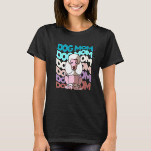 T-shirt Cool Poodle Chien Maman Retro Chien Vintage