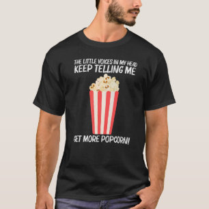 T-shirt Cool Popcorn Pour Hommes Femmes Beurre Sucré Beurr