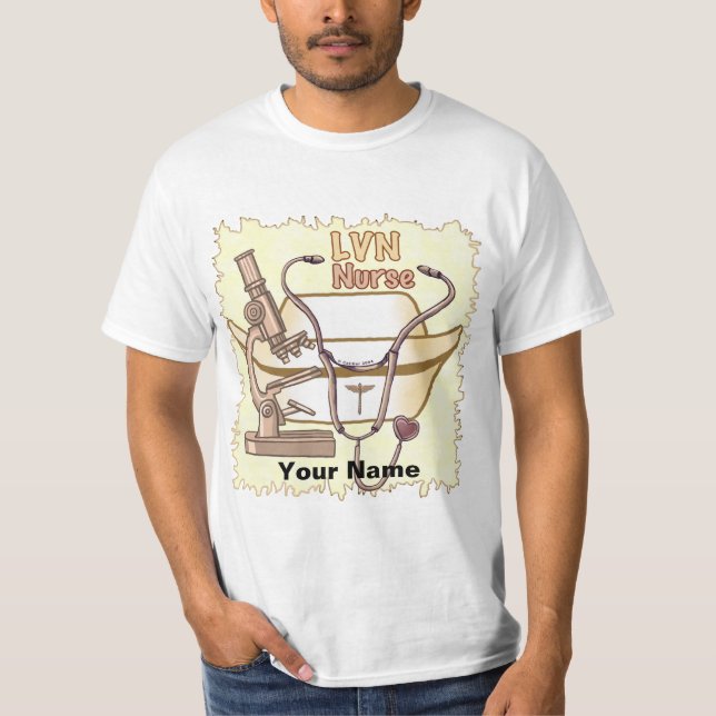 T-shirt cool pour infirmière LVN (Devant)