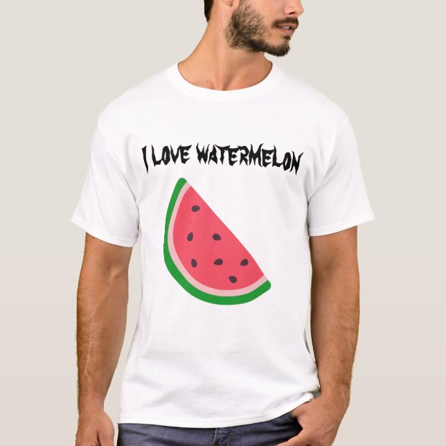 T-shirt cool pour pastèque et amoureux d'été (Devant)