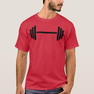 T-shirt Cool Powerlifter haltère