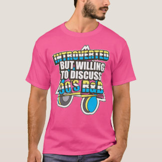 T-shirt Cool Présenté Mais Prêt À Discuter Des Mous 90S Rb