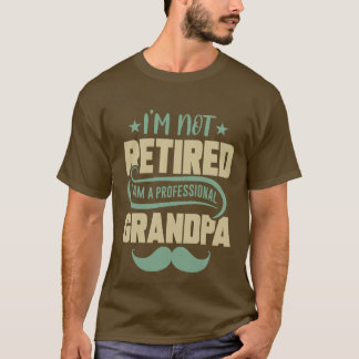 T-shirt Cool professionnel grand-père de l'art des mots