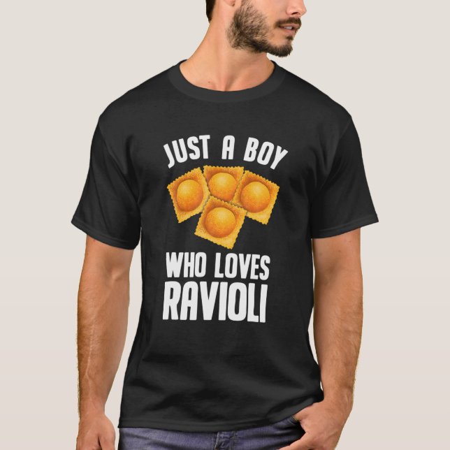 T-shirt Cool Ravioli Design Pour Garçons Hommes Ravioli Pa (Devant)