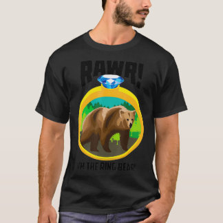 T-shirt Cool Rawr Je suis l'Ours Bague Cadeau Pour Enfants