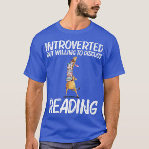 T-shirt Cool Reading Art For Men Women Bookworm Learning B