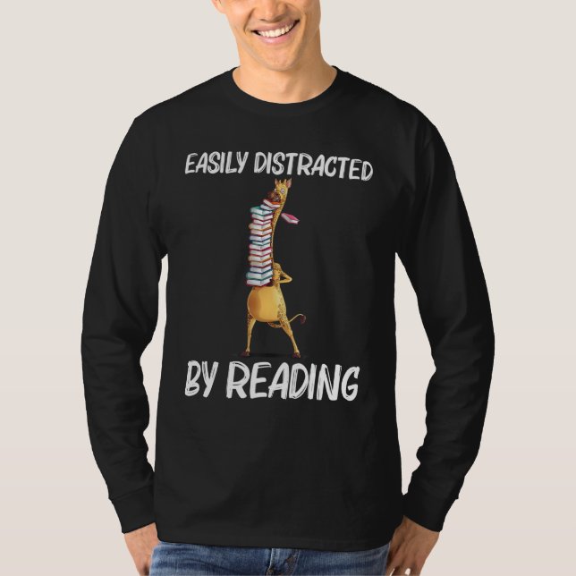 T-shirt Cool Reading For Men Women Bookworm Learning Book  (Devant)