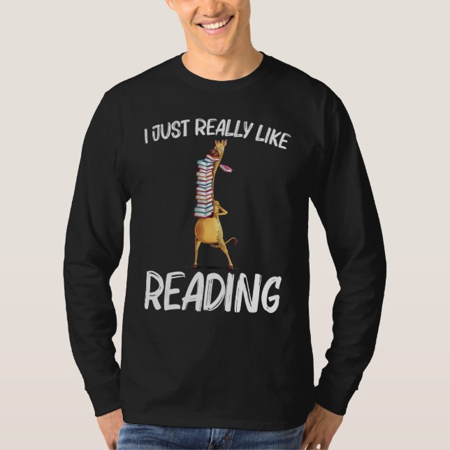 T-shirt Cool Reading For Men Women Bookworm Learning Book  (Devant)