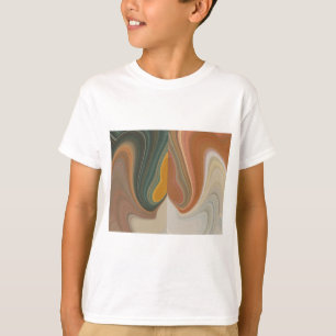 T-shirt Cool Retro Abstrait Graphic coloré brin Matata