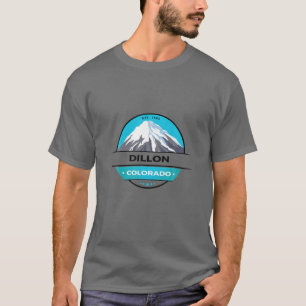 T-shirt Cool rétro Dillon Colorado Montagnes Rocheuses No