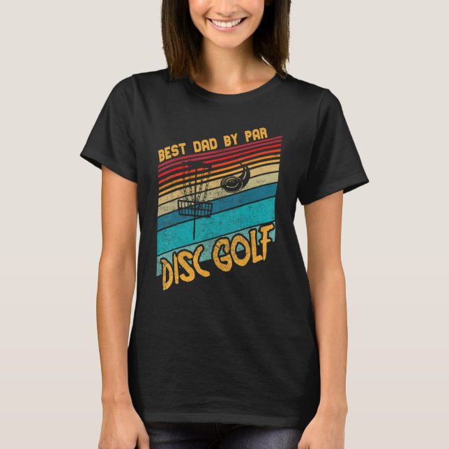 T-shirt Cool Retro Disc Golf Sport 3 (Devant)