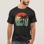 T-shirt Cool Retro Palm Trees Tropical<br><div class="desc">Cool Retro Palm Trees Tropical</div>