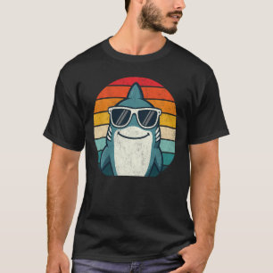 T-shirt Cool retro requin classique vintage 80s vibes drôl