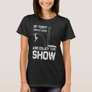 T-shirt Cool Rétro Vault Athlete Vaulter Pole Jumper