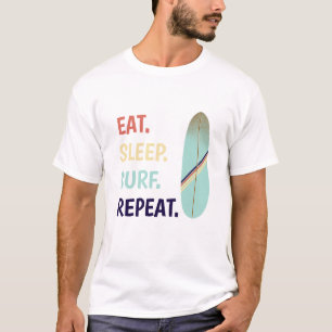 T-shirt Cool Retro Vintage Surfer 