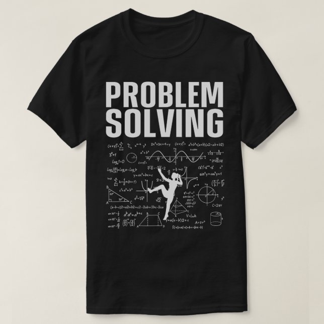 T-shirt Cool Rock Escalade Pour Hommes Femmes Math Lover I (Design devant)