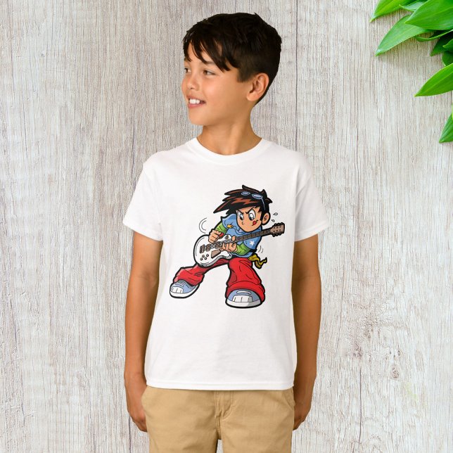 T-shirt Cool Rock Star Guitariste Fun Musicien (Créateur téléchargé)