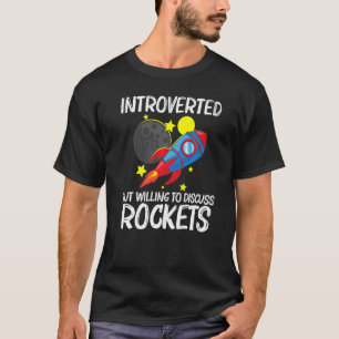 T-shirt Cool Rocket Pour Hommes Femmes Enfants Rockets Spa