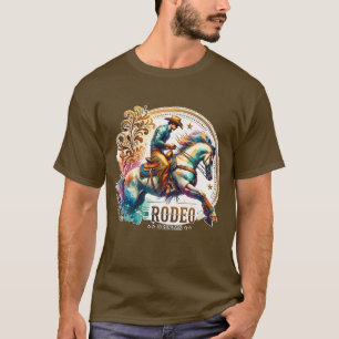 T-shirt Cool Rodeo rêve Cowboy Western