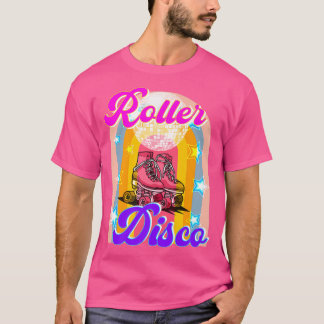 T-shirt Cool Roller Disco Retro party 70s and 80s